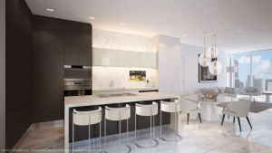 Paramount Miami World Center Kitchens